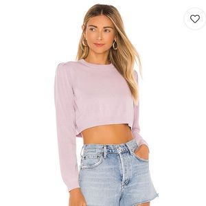 NEW majorelle crop sweater size small